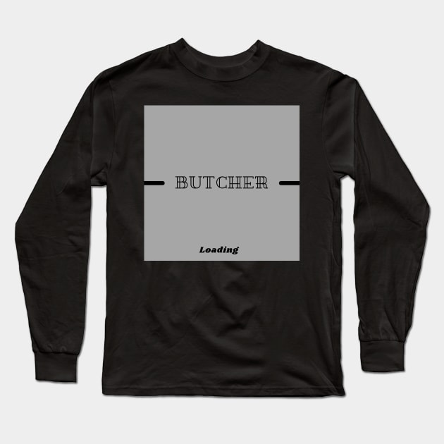 Butcher Long Sleeve T-Shirt by JaydenLovesKFC